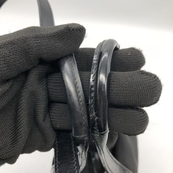 Gucci 007 2123 Handbag Shoulder Bag 2way Canvas Black Ladies Men Fashion - Picture 6 of 10